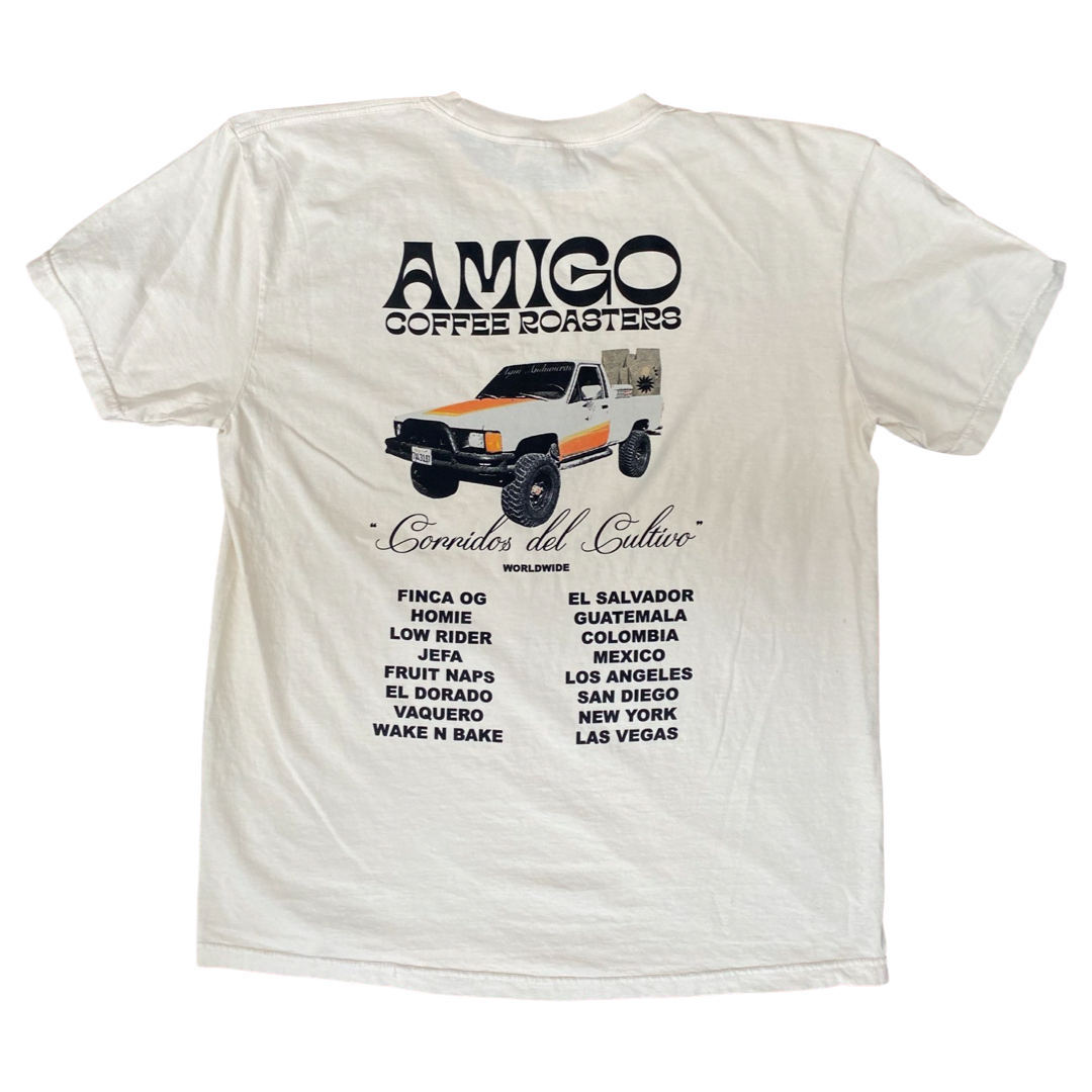 AMIGO WORLDWIDE DISTRIBUTION T-SHIRT