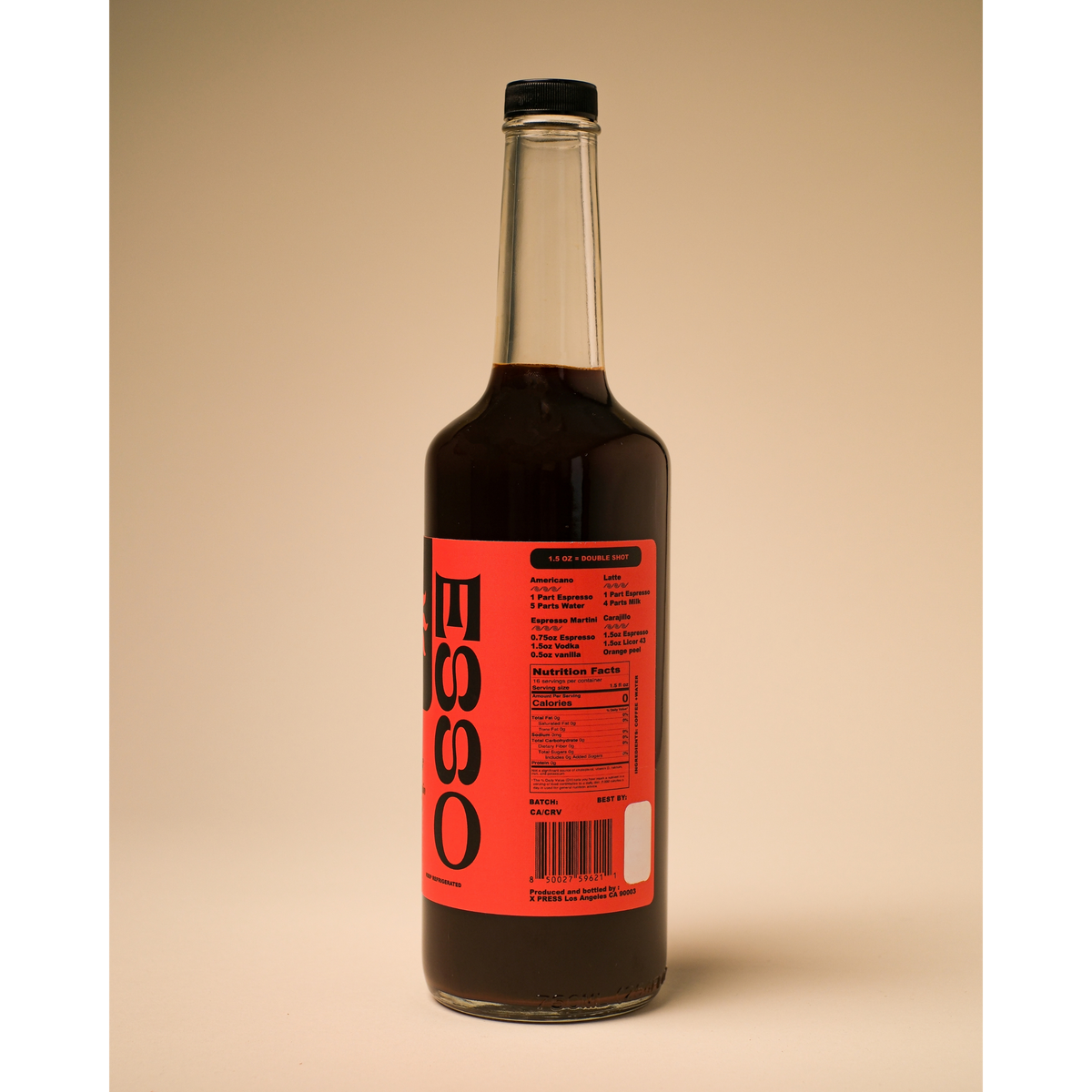 BOTTLED ESPRESSO RTD