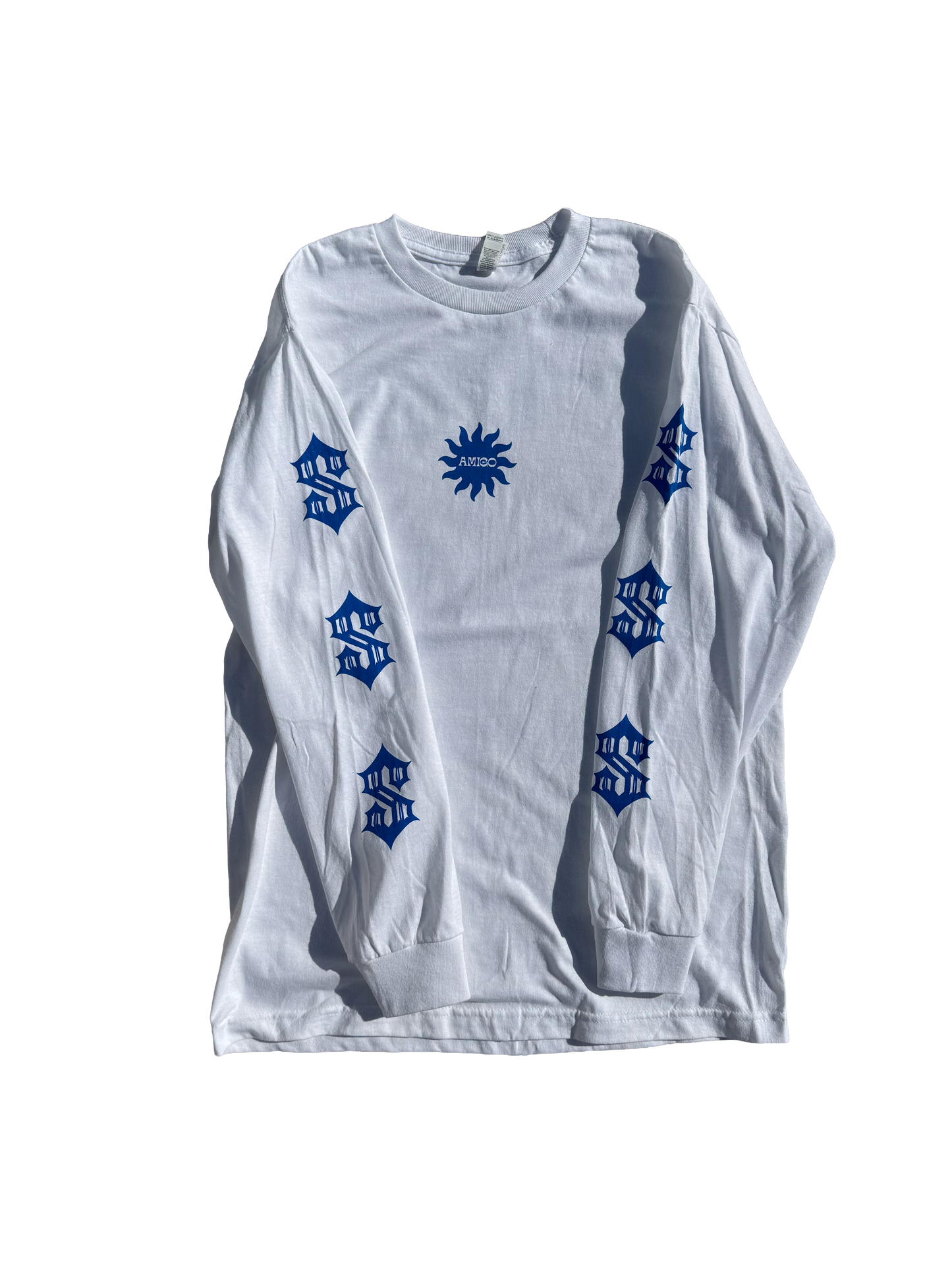 Super Special White Long Sleeve Tee