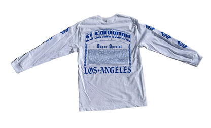 Super Special White Long Sleeve Tee