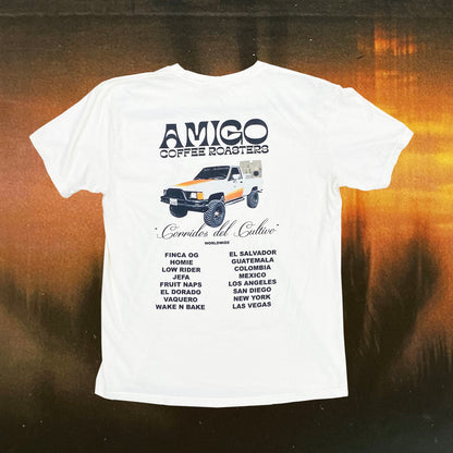 AMIGO WORLDWIDE DISTRIBUTION T-SHIRT